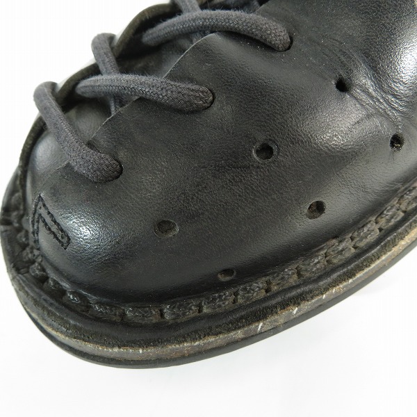 実際に弊社で買取させて頂いた(1)trippen/トリッペン GOLF パンチング レザー レースアップ シューズ 42の画像 7枚目