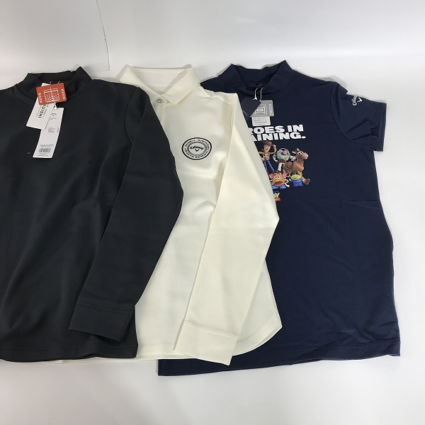 実際に弊社で買取させて頂いた【おまとめ/未使用】Callaway/キャロウェイ レディース ゴルフウェア