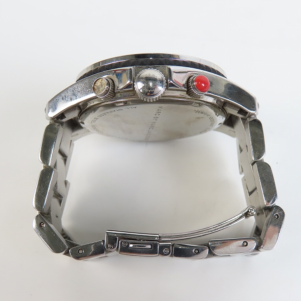 実際に弊社で買取させて頂いたMARC BY MARC JACOBS/マークバイマークジェイコブス 腕時計 シルバー MBM5027【動作未確認】の画像 1枚目
