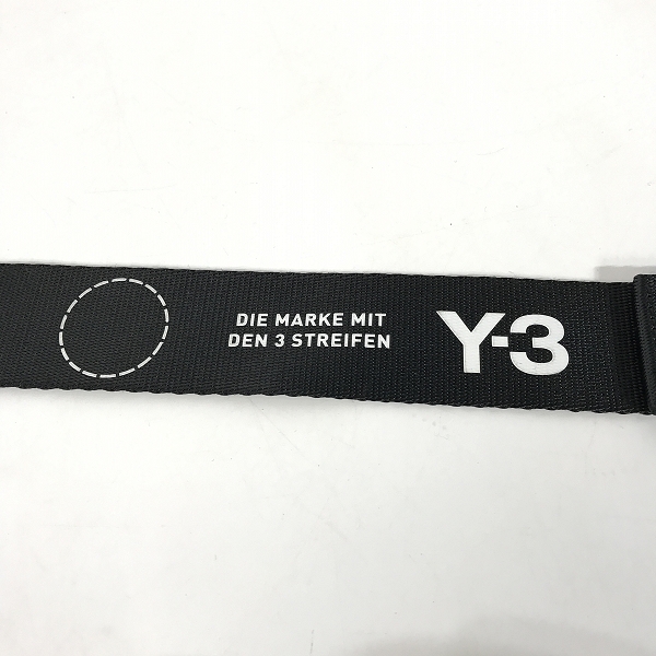 実際に弊社で買取させて頂いたY3/ワイスリー ダブルリングベルト ブラック/Lの画像 4枚目