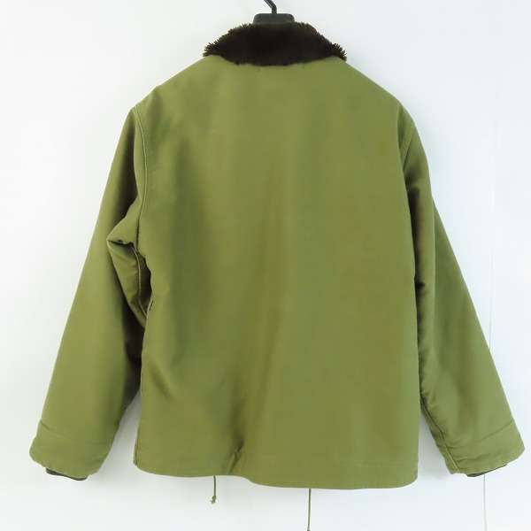 実際に弊社で買取させて頂いたWACKO MARIA/ワコマリア GUILTY PARTIES/ギルティパーティーズ 裏ファー N-1デッキジャケット/XLの画像 1枚目