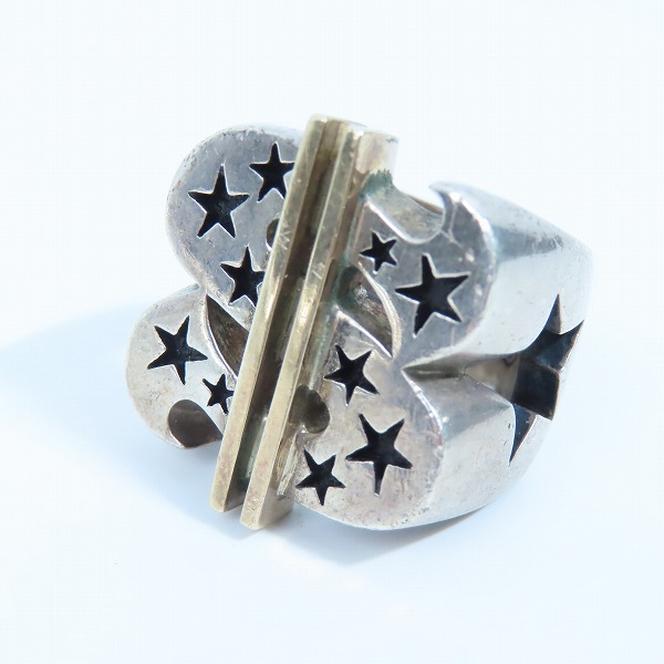 実際に弊社で買取させて頂いたTENDERLOIN/テンダーロイン 8K×シルバー ダラーリング 17-18.5号