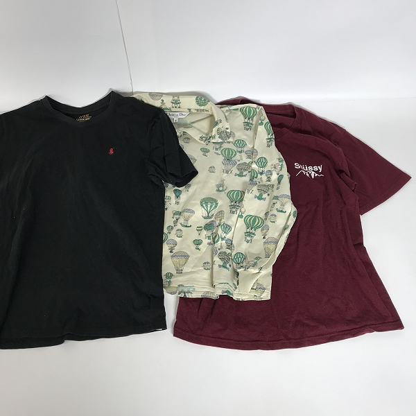 実際に弊社で買取させて頂いた【おまとめ】Christian Dior SPORTS/STUSSY/POLO RALPH LAUREN 他 カットソー Tシャツ/シャツ 等