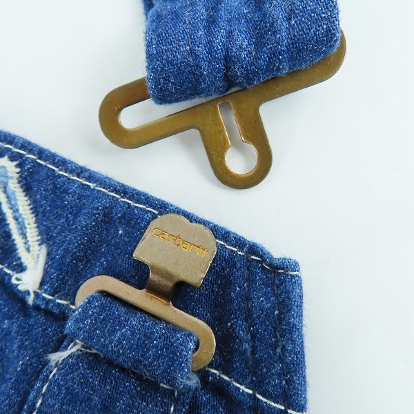 実際に弊社で買取させて頂いたCarHartt/カーハート オーバーオール Lot.0088 28×34  の画像 7枚目