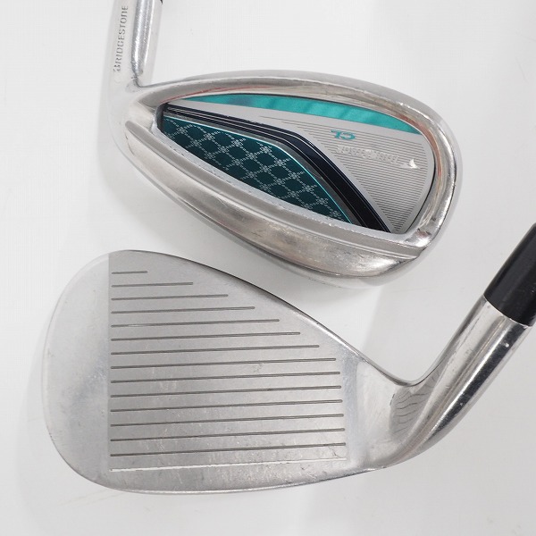 実際に弊社で買取させて頂いたブリヂストン TOURSTAGE/ツアーステージ CL レディースクラブ ハーフ 8本セット FLEX：L キャディバッグ付の画像 6枚目
