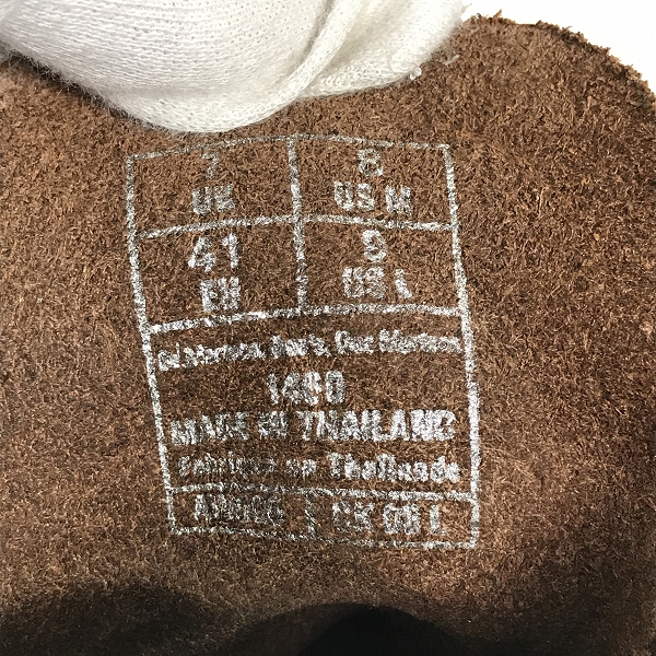 実際に弊社で買取させて頂いたDr.Martens/ドクターマーチン 8EYE/8ホール ブーツ ブラウン 1460 UK7の画像 5枚目