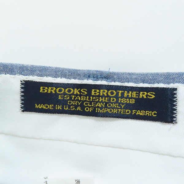 実際に弊社で買取させて頂いたBrooks Brothers/ブルックスブラザーズ ヴィンテージ 80s~90s スラックス パンツ の画像 2枚目