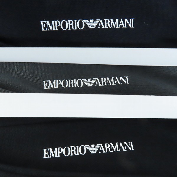 実際に弊社で買取させて頂いた【未使用】EMPORIO ARMANI/エンポリオ アルマーニ 靴下/ソックス 3点セットの画像 2枚目