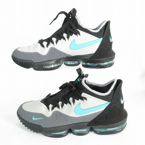 実際に弊社で買取させて頂いたATMOS×NIKE/アトモス×ナイキ LEBRON XVI LOW AC Clear Jade レブロン16 クリアジェイド CD9471-003/28.5の画像 3枚目