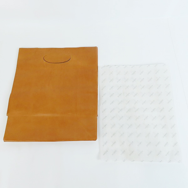 実際に弊社で買取させて頂いたBEAMS PLUS/ビームスプラス 栃木レザー クラッチバッグの画像 6枚目