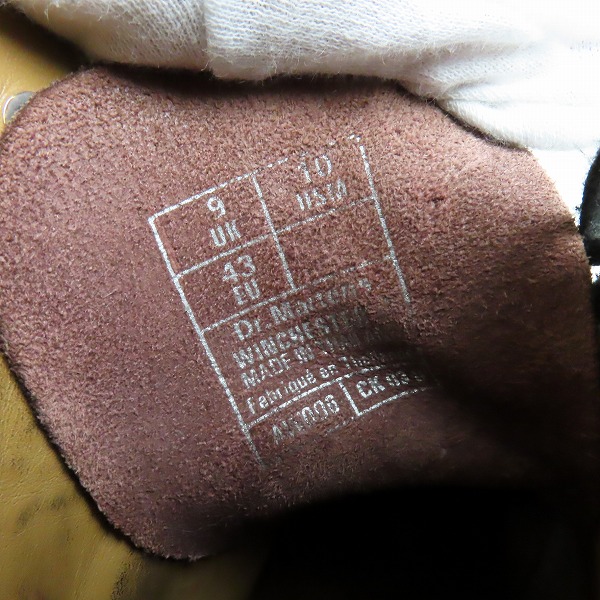 実際に弊社で買取させて頂いたDr.Martens/ドクターマーチン WINCHESTERII/ウィンチェスター2 レースアップブーツ UK9の画像 5枚目