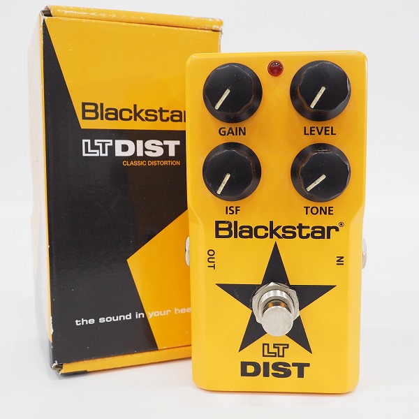 実際に弊社で買取させて頂いたBLACKSTAR/ブラックスター LT DIST ディストーション エフェクター【動作確認済】