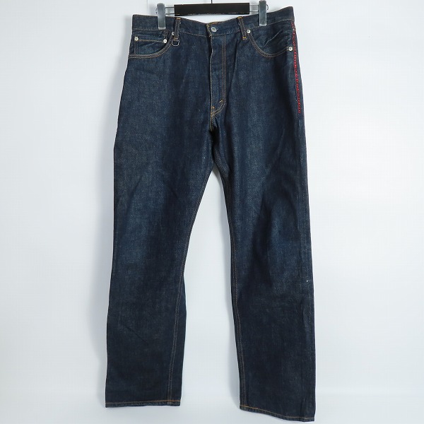 実際に弊社で買取させて頂いたLEVI’S Fenom×FRAGMENT DESIGN/リーバイスフェノム×フラグメントデザイン ラインストーン ワイドデニムパンツ FM505-0016/34