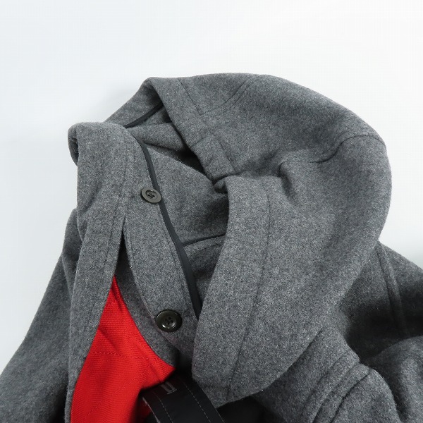 実際に弊社で買取させて頂いたPaul Smith/ポールスミス ウール ダッフルコート PP-BG-44890/Lの画像 5枚目