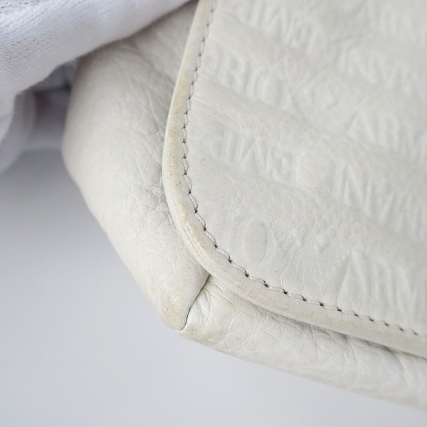 実際に弊社で買取させて頂いたEMPORIO ARMANI/エンポリオアルマーニ レザー ショルダー バッグの画像 8枚目