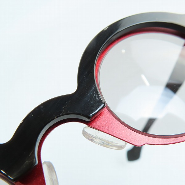 実際に弊社で買取させて頂いたTHEO/テオ quarante+SIX STAINLESS AND genuine horn サングラス/アイウェアの画像 7枚目