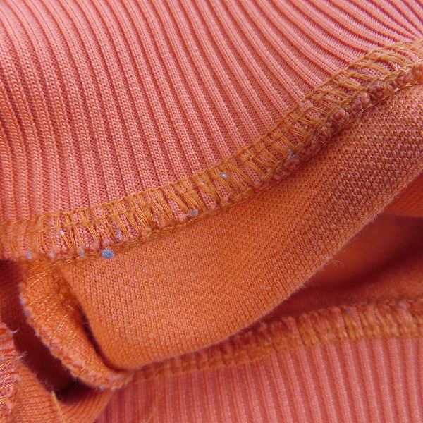 実際に弊社で買取させて頂いたFRED PERRY/フレッドペリー トラックジャケット オレンジ/Mの画像 7枚目