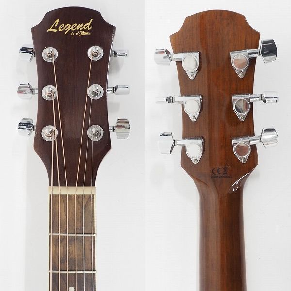 実際に弊社で買取させて頂いた★Legend by Aria/レジェンド FG-15 BS アコースティックギター/アコギ ソフトケース付の画像 2枚目