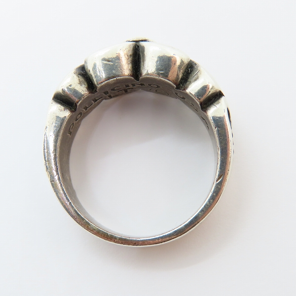 実際に弊社で買取させて頂いた【ギャラ付】LEATHERS AND TREASURES/レザーズ＆トレジャーズ Chevron Ring/シェブロンリング/23号の画像 5枚目