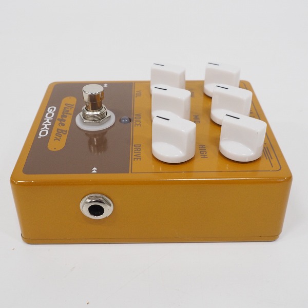 実際に弊社で買取させて頂いたGOKKO AUDIO Vintage Box AMERICAN CRUNCH DRIVE GK-33 アンプ シミュレーター エフェクター【動作確認済】の画像 3枚目