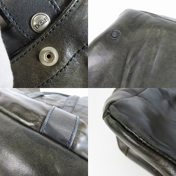 実際に弊社で買取させて頂いたDaniel&Bob×EDIFICE/ダニエル＆ボブ×エディフィス 別注 RODI/ロディ クロドーロ 2way トートバッグの画像 5枚目