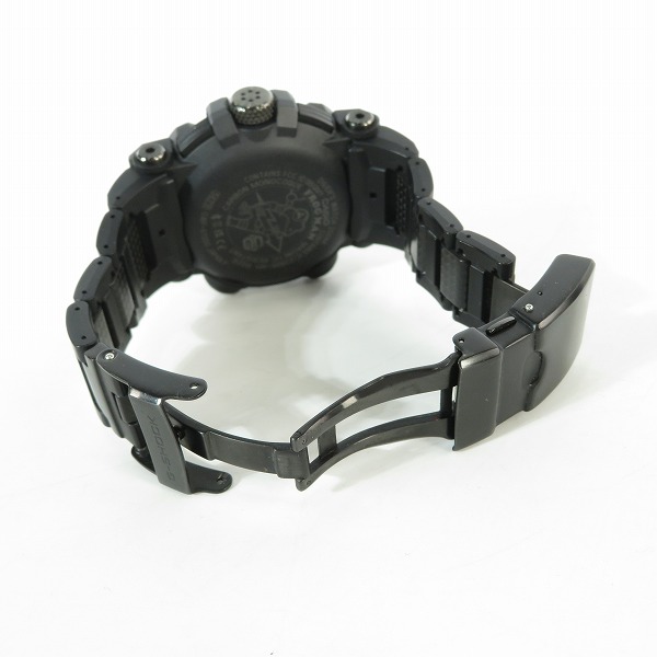実際に弊社で買取させて頂いた【保証期間内】G-SHOCK/Gショック FROGMAN/フロッグマン Bluetooth ソーラー電波時計 GWF-A1000XC-1AJFの画像 5枚目