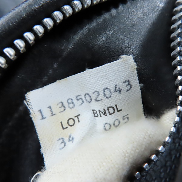 実際に弊社で買取させて頂いたSCHOTT/ショット ボアライナー付き シングルレザーライダースジャケット /34の画像 4枚目