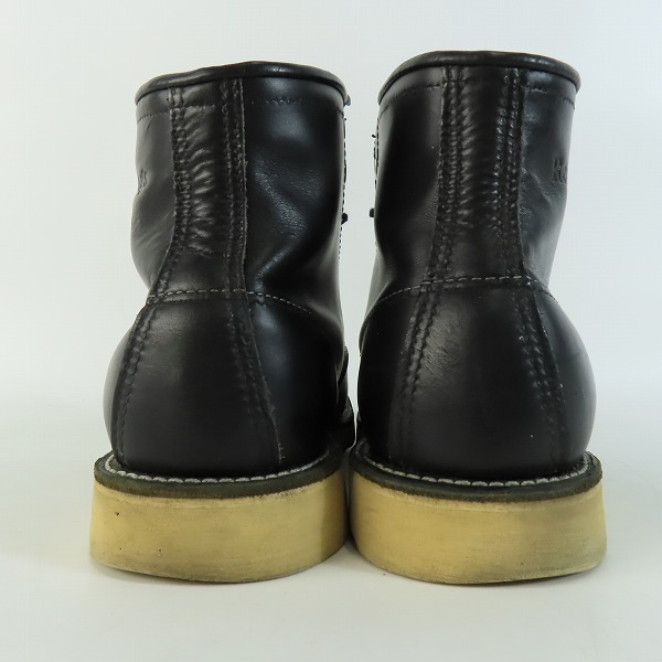 実際に弊社で買取させて頂いたREDWING/レッドウィング アイリッシュセッター クラシックモックトゥブーツ サイドロゴ 羽タグ 9Dの画像 1枚目