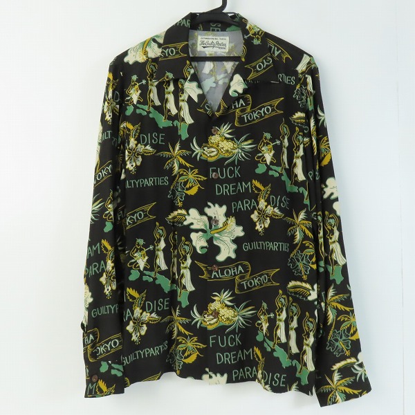 実際に弊社で買取させて頂いたWACKO MARIA/ワコマリア GUILTY PARTIES/ギルティパーティズ 総柄 シャツ/アロハシャツ/L