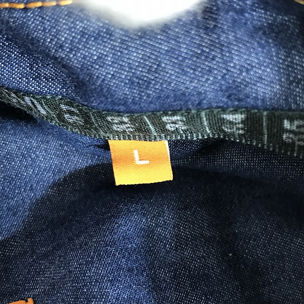 実際に弊社で買取させて頂いたHUGO BOSS/ヒューゴボス 長袖シャツ スリムフィット/Lの画像 3枚目