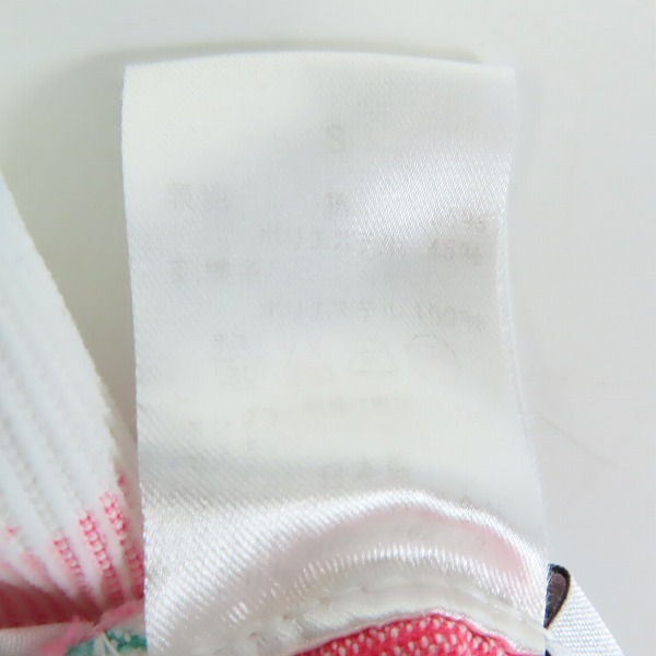 実際に弊社で買取させて頂いたLucien PellatFinet/ルシアンペラフィネ 総柄 スカル刺繍  ストライプ ハーフパンツ/Sの画像 4枚目