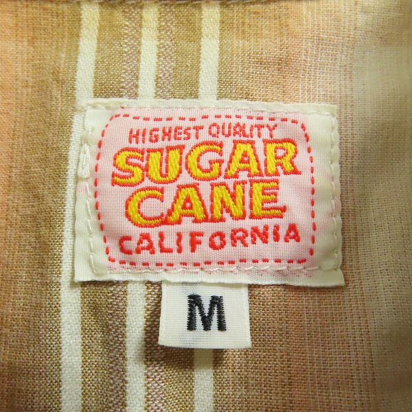 実際に弊社で買取させて頂いたSUGAR CANE/シュガーケーン チェックシャツ SC21865/Mの画像 2枚目