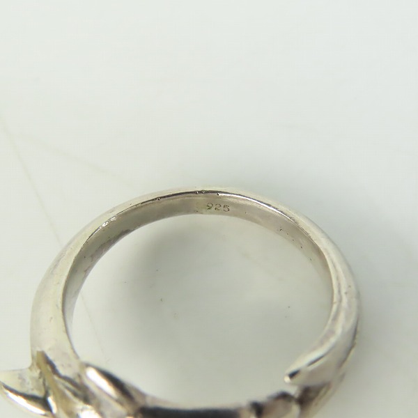 実際に弊社で買取させて頂いたHOLLYWOOD RANCH MARKET/ハリウッドランチマーケット ドルフィン/イルカ リング 18.5-19号の画像 6枚目