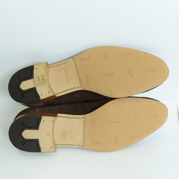 実際に弊社で買取させて頂いたJOHN LOBB/ジョンロブ スウェード ローファー YARDLEY 8695/8の画像 2枚目