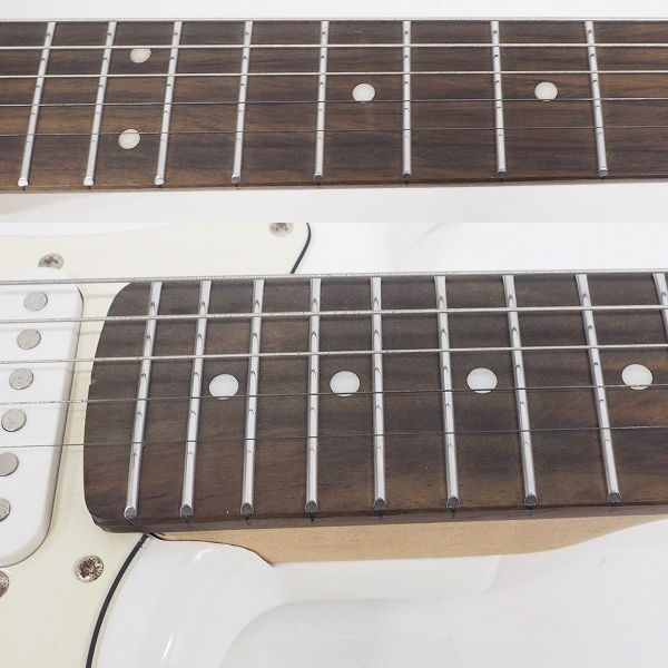 実際に弊社で買取させて頂いた★BUSKER'S/バスカーズ ストラトキャスターType エレキギター ソフトケース付の画像 3枚目