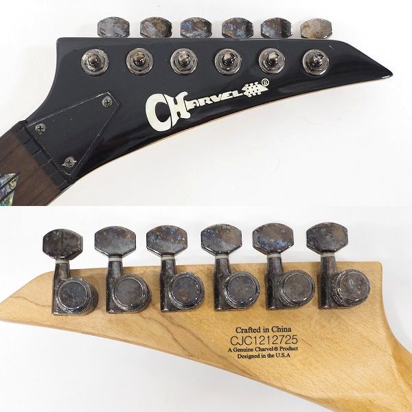 実際に弊社で買取させて頂いた★【弦無し】Charvel/シャーベル ランダムスターType EMG搭載 アクティブ エレキギターの画像 2枚目