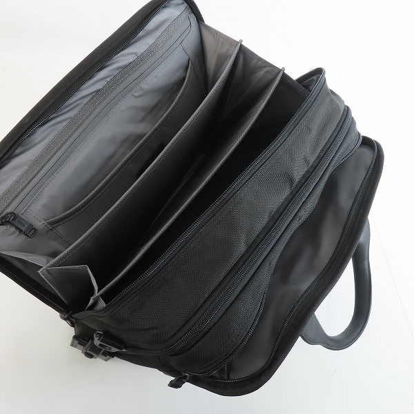 実際に弊社で買取させて頂いたTUMI/トゥミ ALPHA 3/アルファ エクスパンダブルオーガナイザー/ラップトップ ブリーフケース 2603141D3の画像 4枚目