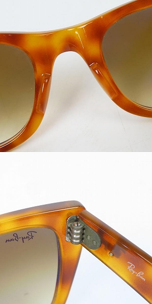 実際に弊社で買取させて頂いたRay-Ban/レイバン カリビアン サングラス RB4148 803/51の画像 6枚目