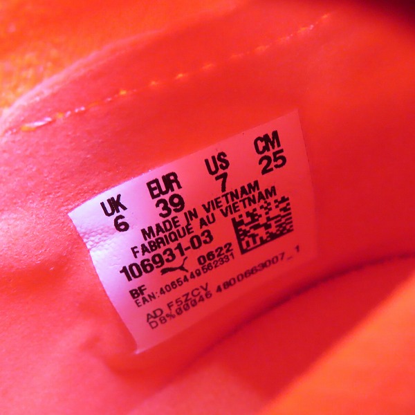 実際に弊社で買取させて頂いたPUMA/プーマ ウルトラプロ FG/AG サッカー用 スパイク レッド系 106931-03 25の画像 5枚目