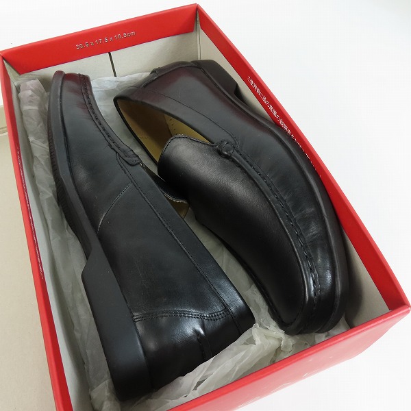 実際に弊社で買取させて頂いたREGAL/リーガル スクエアトゥ ヴァンプローファー W346/24.5の画像 8枚目