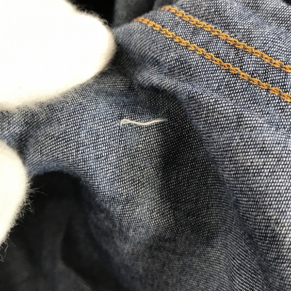 実際に弊社で買取させて頂いたHUGO BOSS/ヒューゴボス 長袖シャツ スリムフィット/Lの画像 7枚目