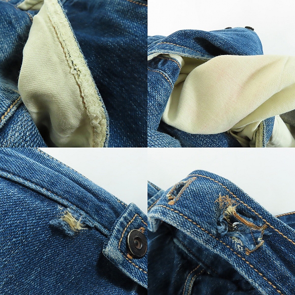 実際に弊社で買取させて頂いたLEVI'S RED/リーバイスレッド ワイド デニムパンツ/W30L29の画像 9枚目