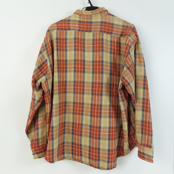 実際に弊社で買取させて頂いたBIG MAC/ビッグマック 70s ヴィンテージ チェック柄 フランネルシャツ /XLの画像 1枚目