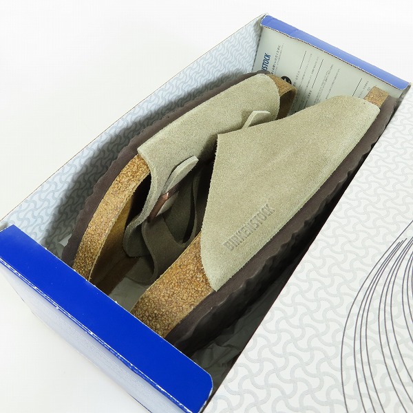 実際に弊社で買取させて頂いたBIRKENSTOCK/ビルケンシュトック ZURICH BS/チューリッヒ スエード サンダル 1009532/41の画像 7枚目