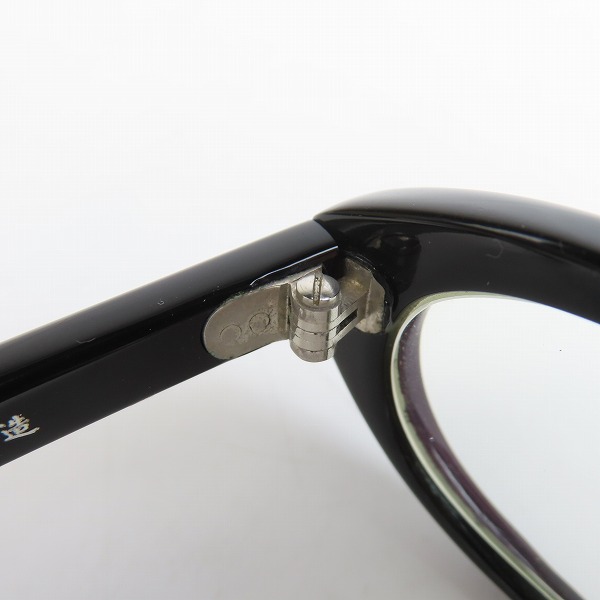 実際に弊社で買取させて頂いた小竹長兵衛作/コタケチョウベエサク フルリム アイウェア/メガネフレームの画像 5枚目