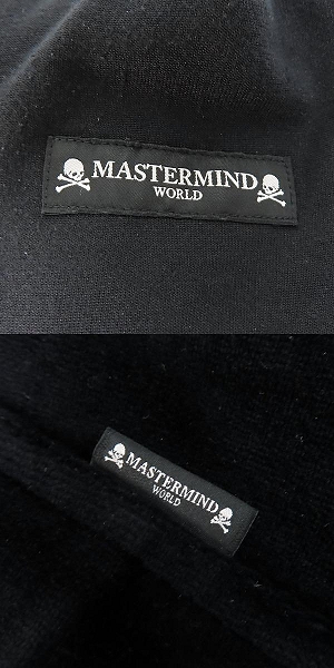 実際に弊社で買取させて頂いたMASTERMIND WORLD/マスターマインドワールド スカル ベロアパンツMW19S03-PA032-005/Mの画像 4枚目