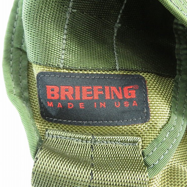 実際に弊社で買取させて頂いたBRIEFING/ブリーフィング LANCE2 メッセンジャーバッグ の画像 4枚目
