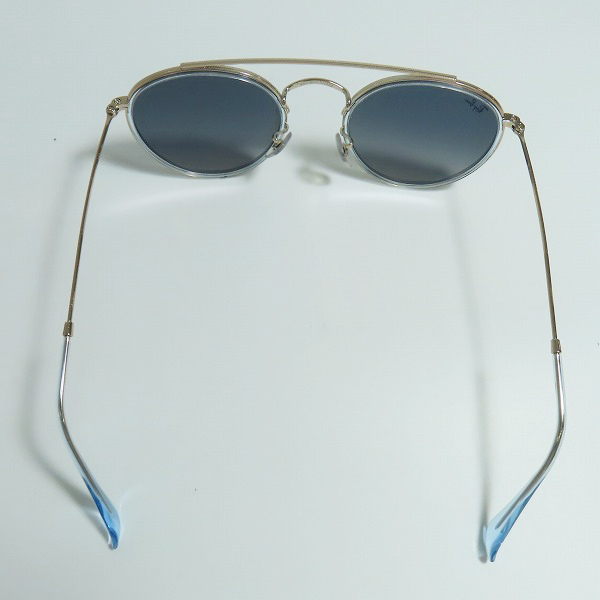 実際に弊社で買取させて頂いたRay-Ban/レイバン Round Double Bridge サングラス/アイウェア RB3647-Nの画像 3枚目