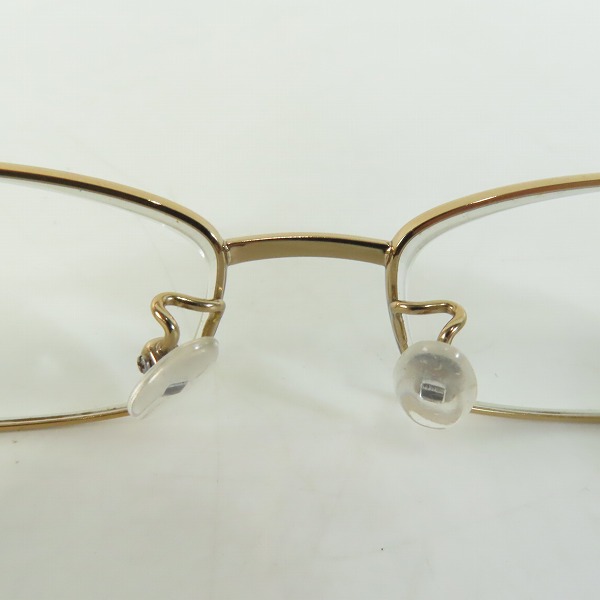 実際に弊社で買取させて頂いたMARC JACOBS/マークジェイコブス 眼鏡/メガネフレーム MJ-3529J 41Kの画像 4枚目