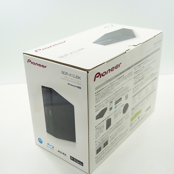 実際に弊社で買取させて頂いた【未開封】Pioneer/パイオニア BDR-X12JBK 外付け BDドライブ ブルーレイディスクドライブの画像 2枚目